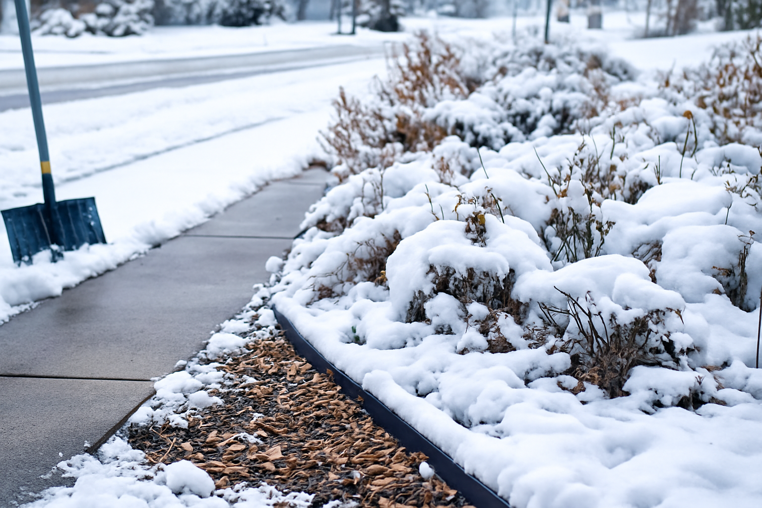 Snowbed How Do I Protect My Garden Beds During Snow Clearing?